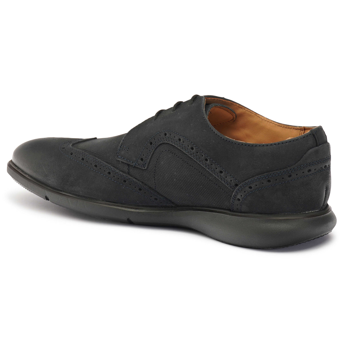 The Newyork Ruosh Men Black Formal Lace-Up