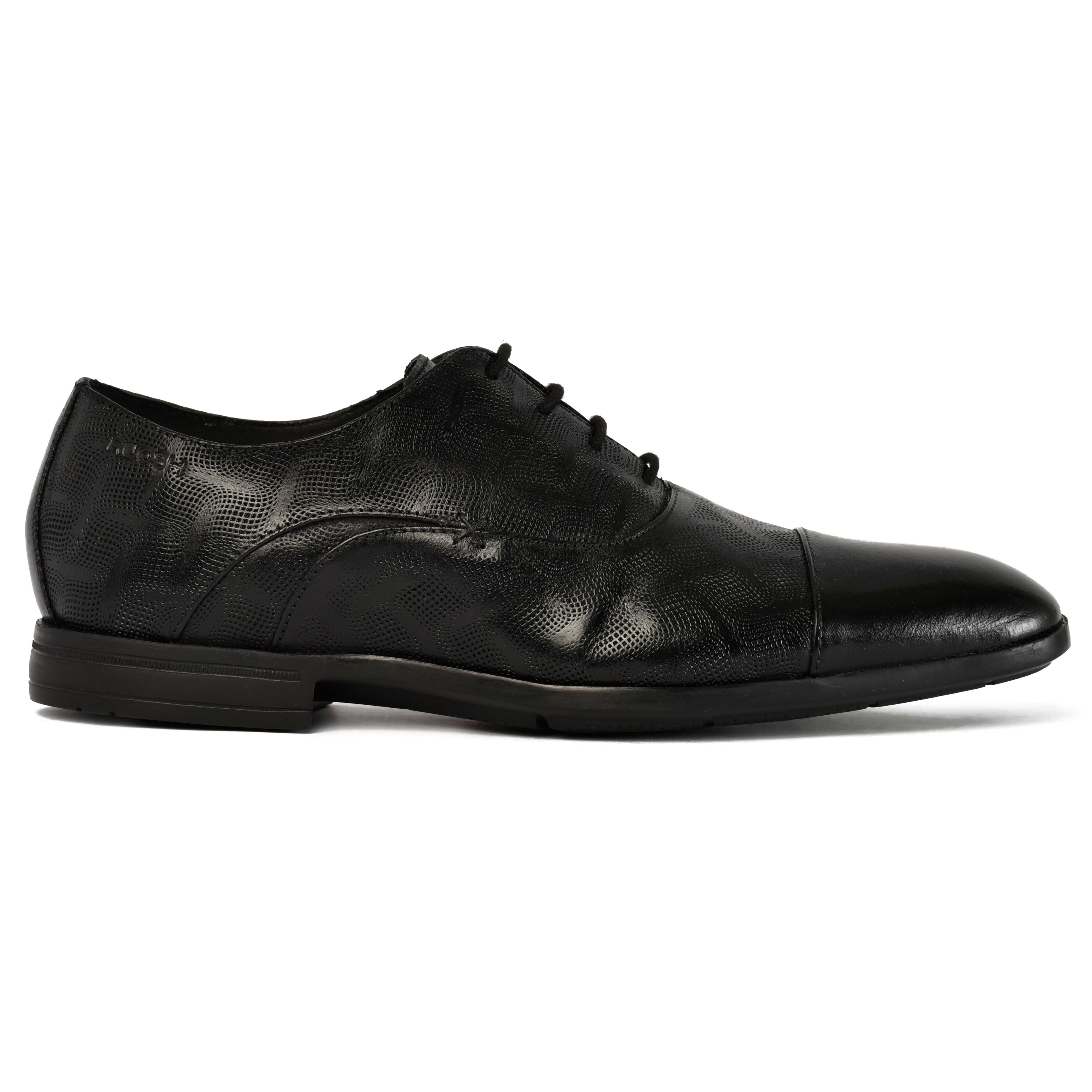 The Cameroon Ruosh Men Black Formal Oxford