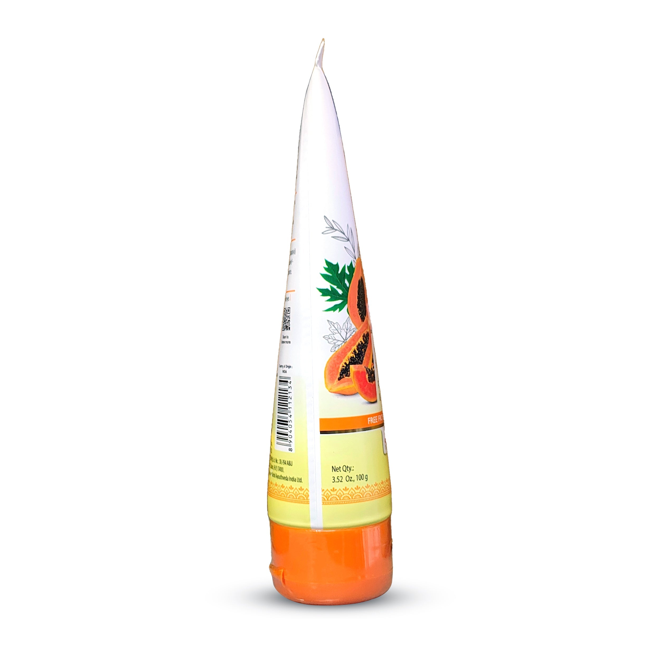 Ayouthveda Papaya Vera Face wash Pack of 3 (100 gm) Aimil Ayouthveda