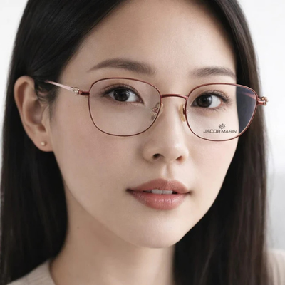 Fancy Full Rim Cat-Eye Frame For Men & Women 142mm