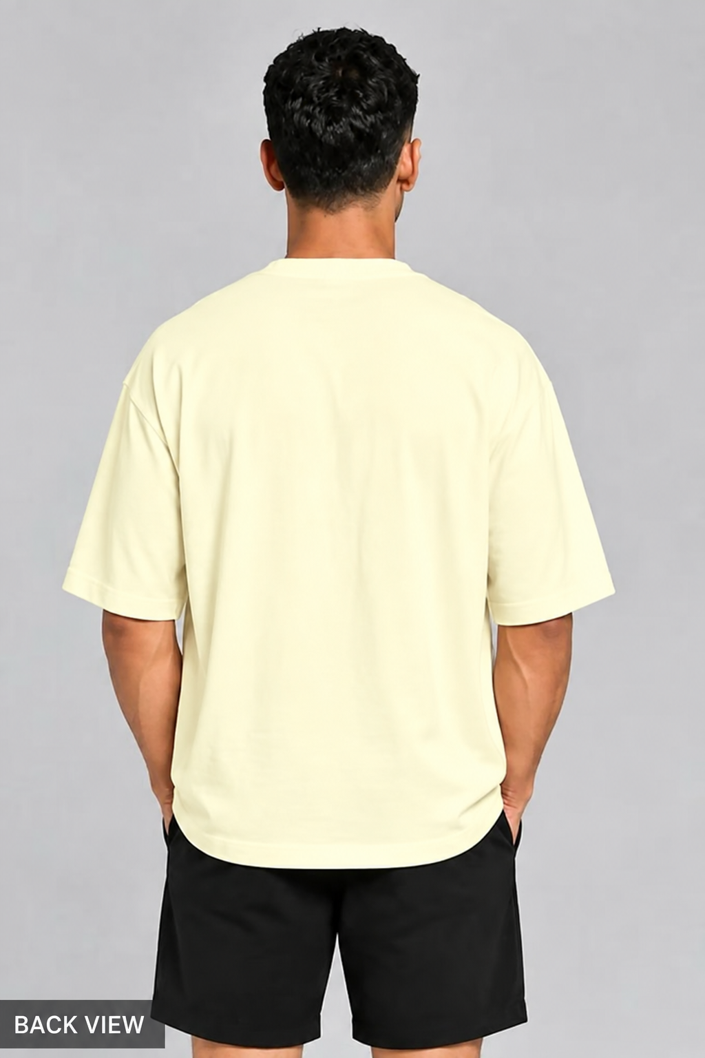 HUSTLE Essentials Oversized Graphic T-Shirt for Men | Off White | Street Dreams Print