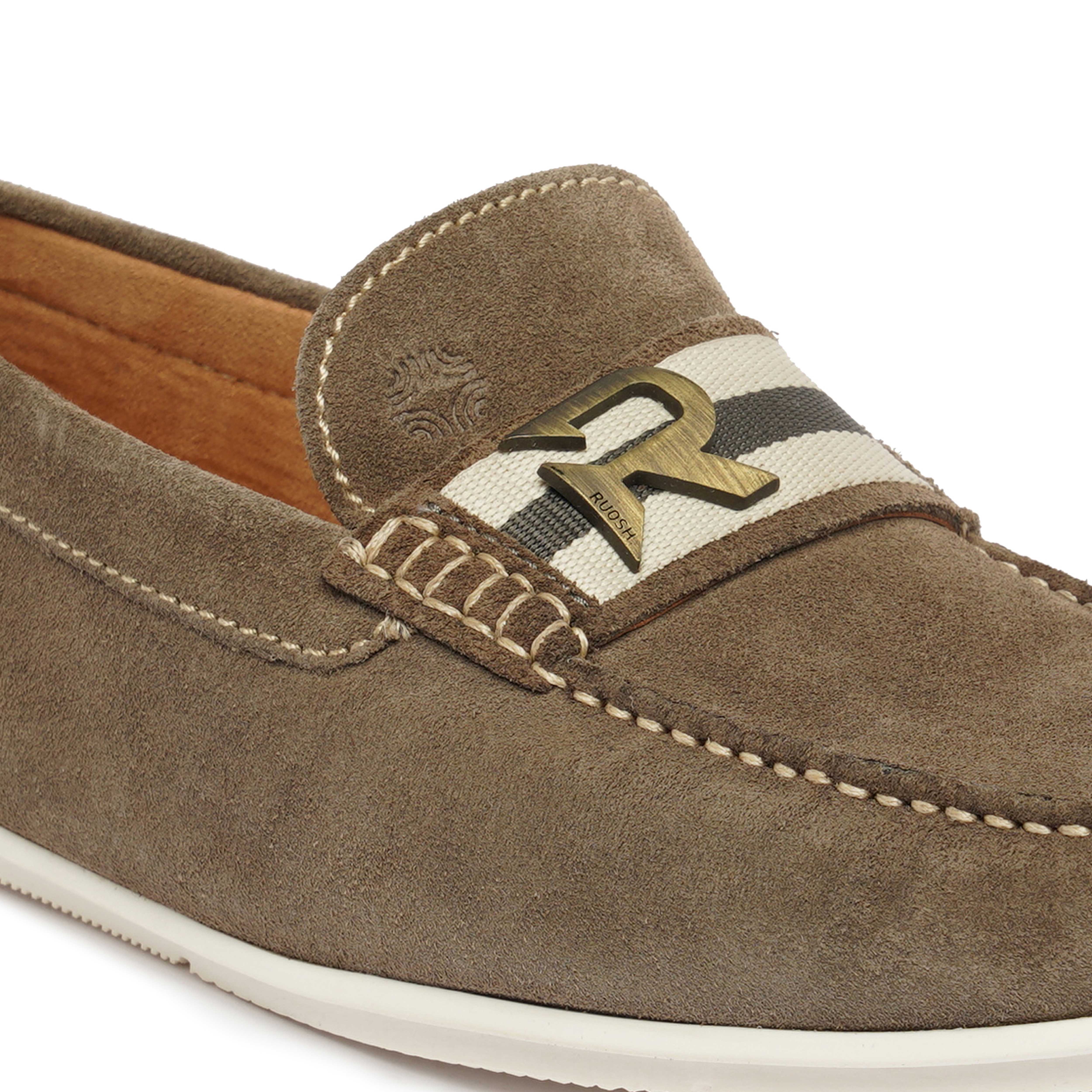 The Macau Ruosh Men Grey Casual Driver