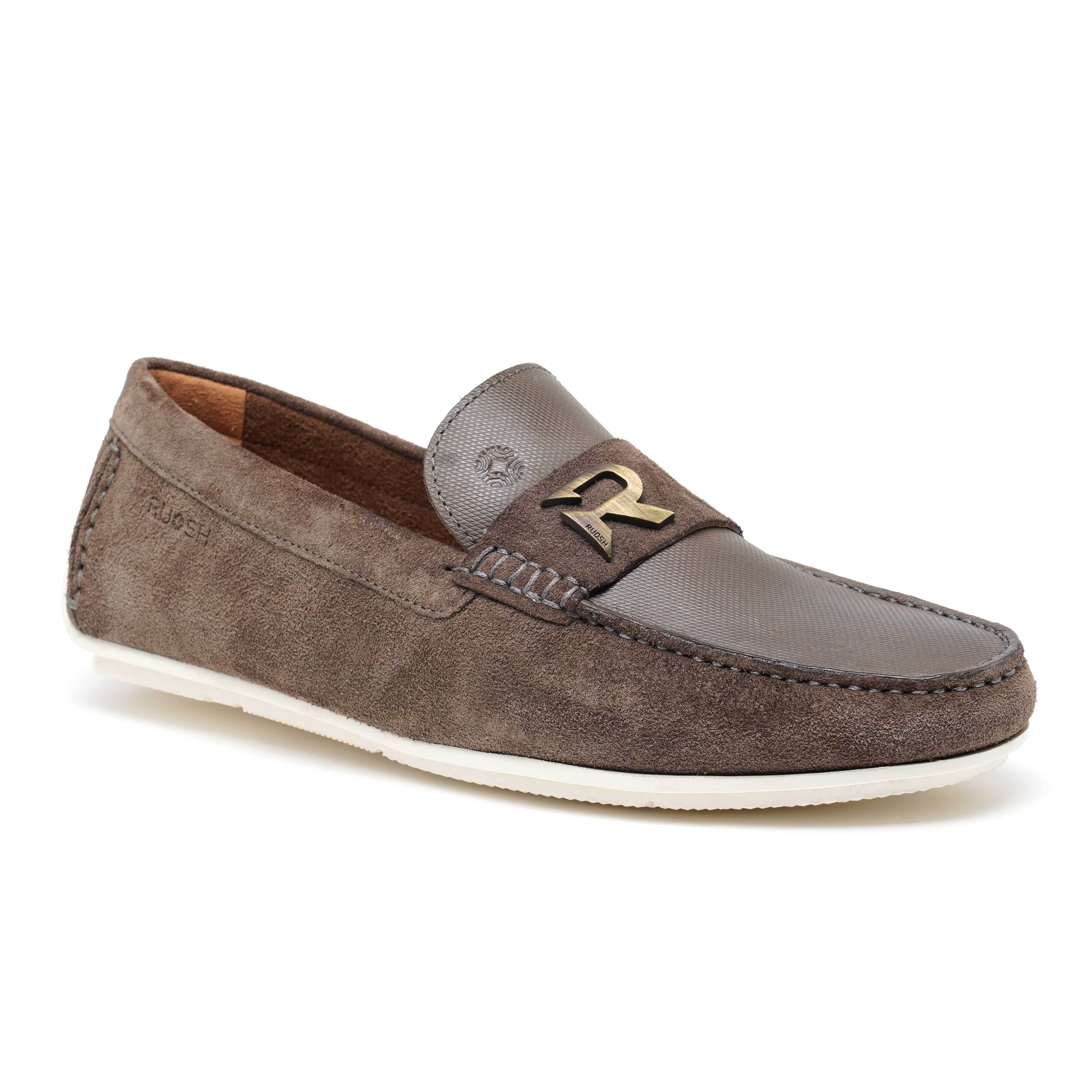 The Macau Ruosh Men Grey Casual Driver