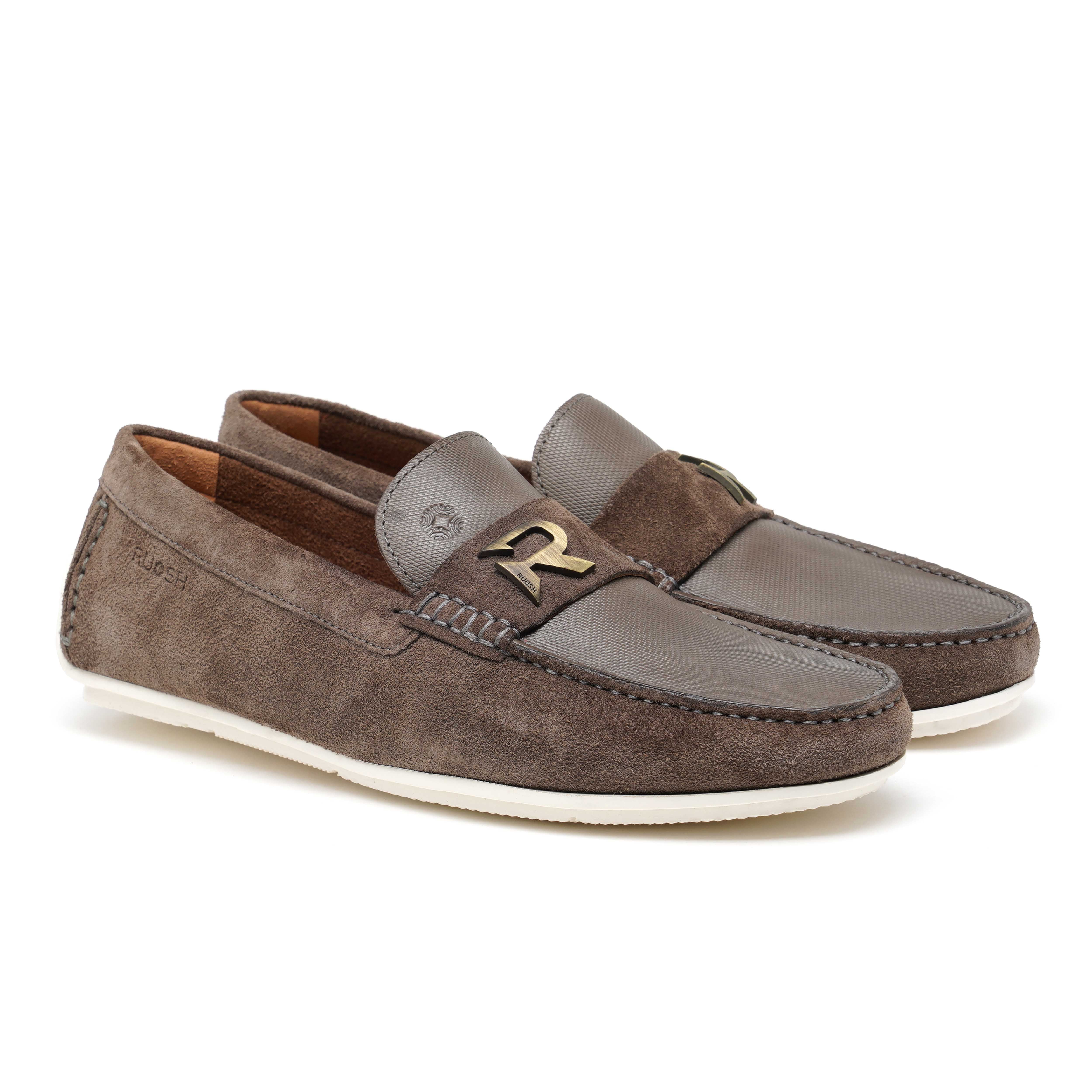 The Macau Ruosh Men Grey Casual Driver