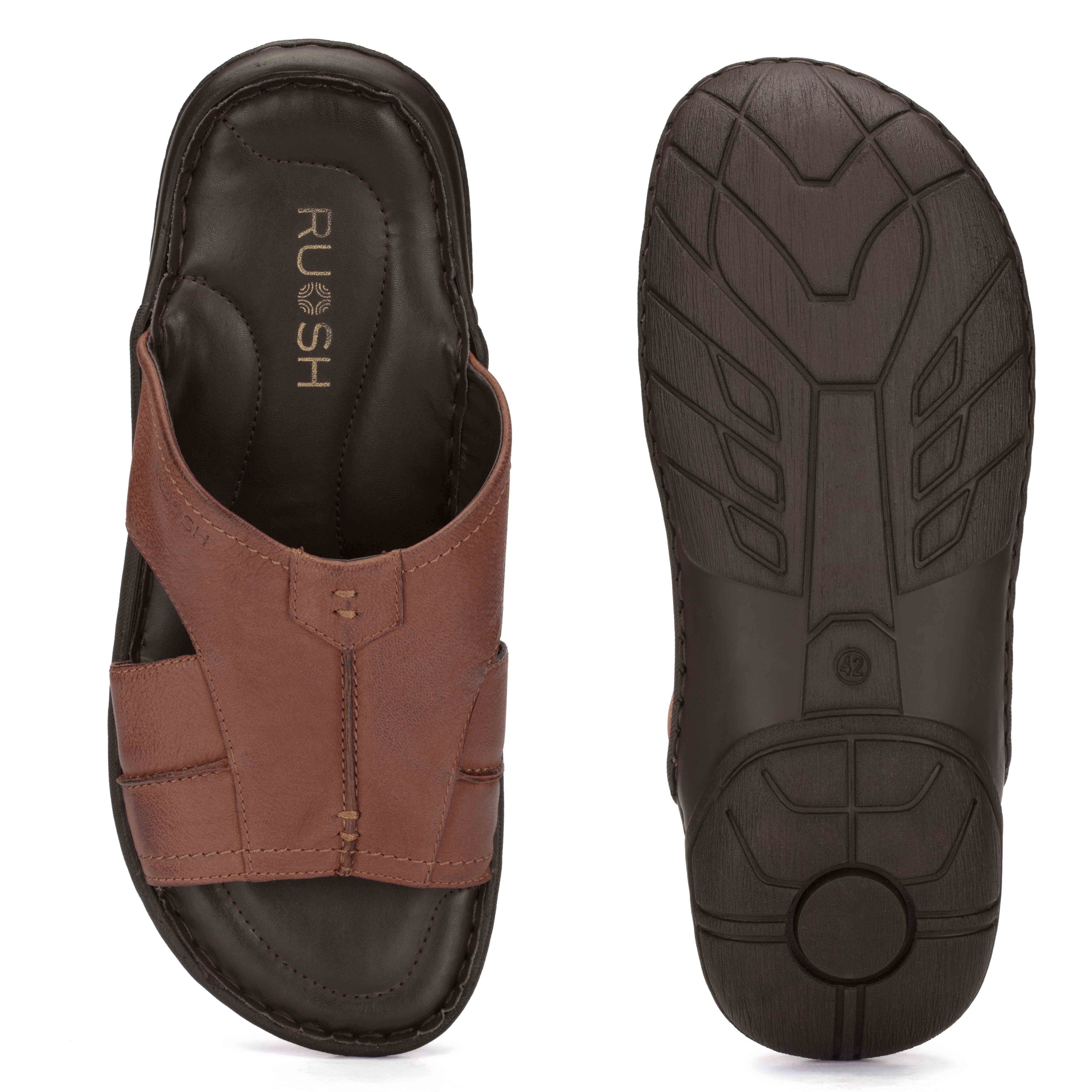 Appu Ruosh Men Brown Sandals