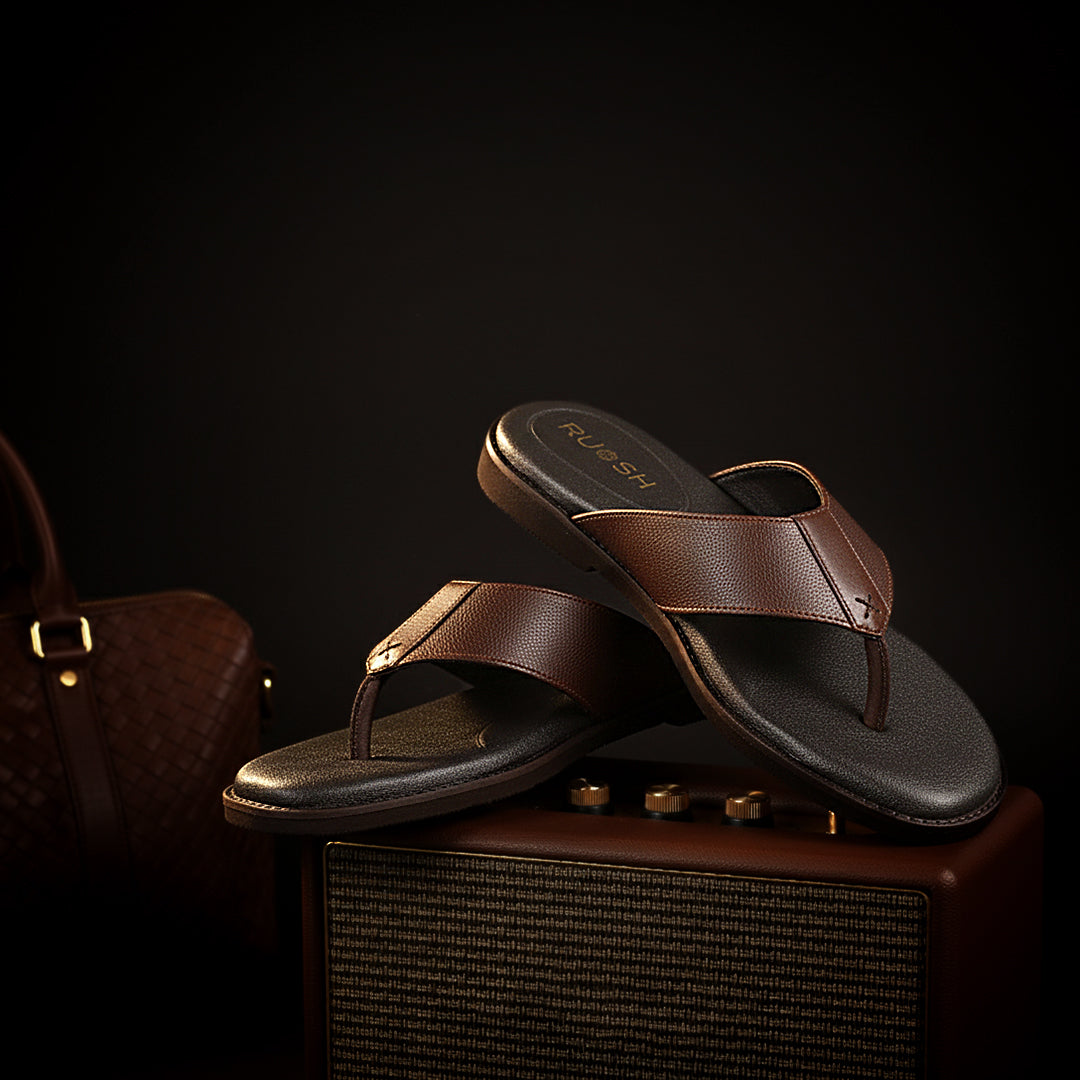 Aerop Ruosh Men Brown Sandals