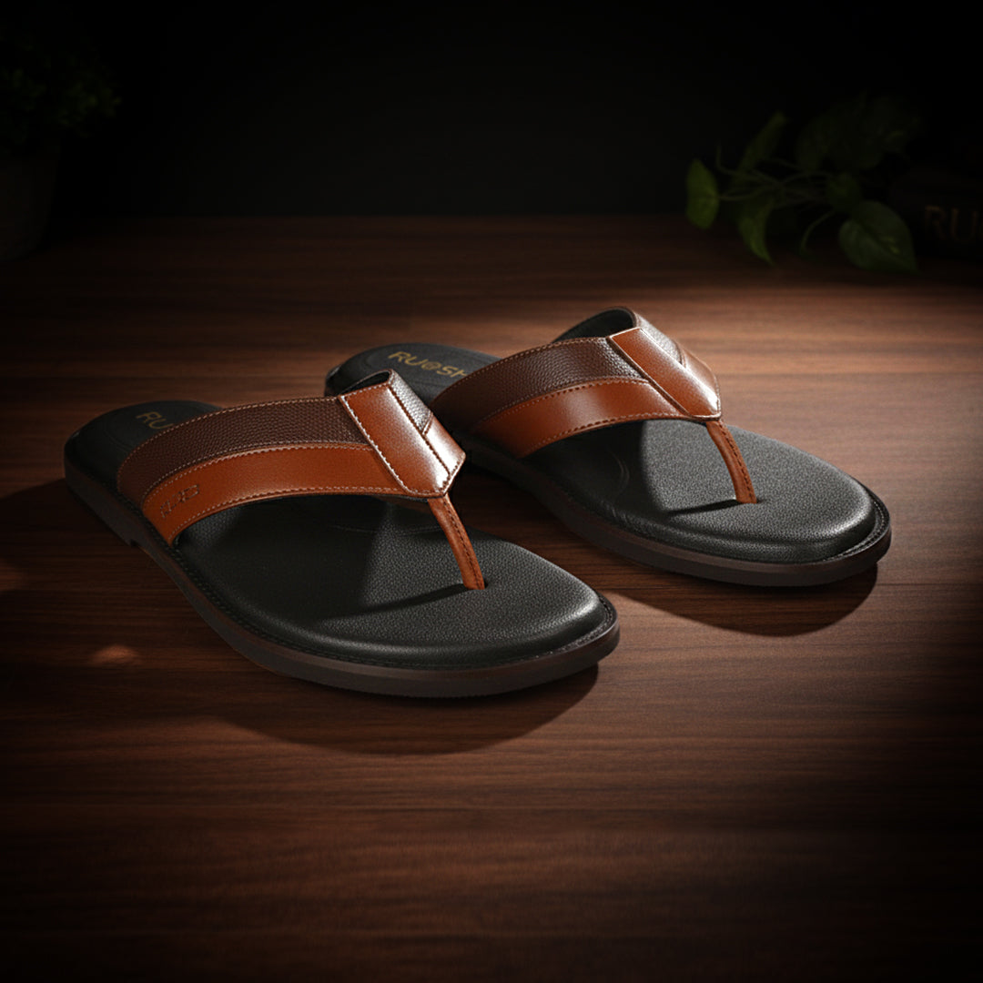 Onyxp Ruosh Men Brown Sandals