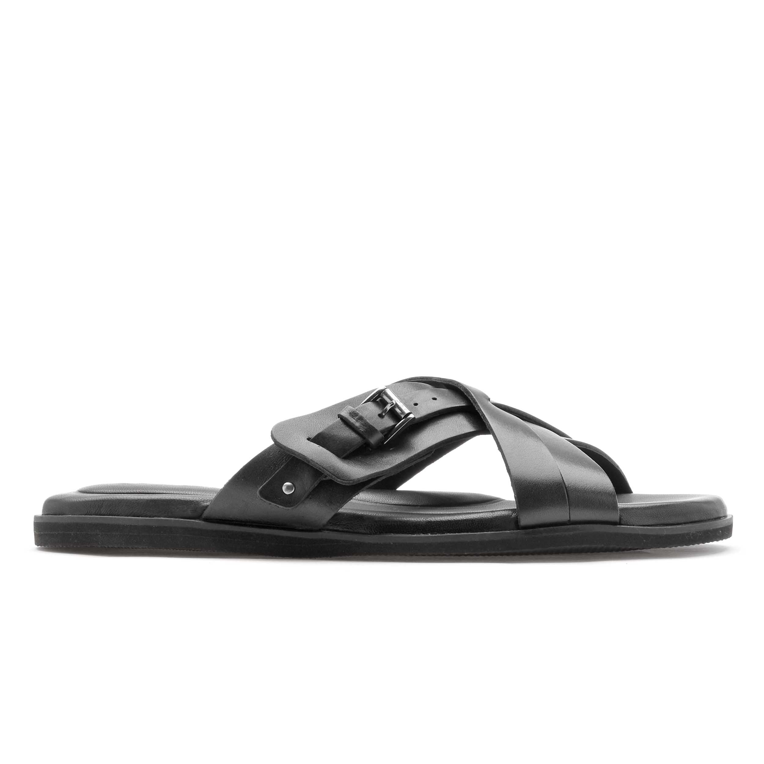 The Rio Ruosh Men Black Slipper