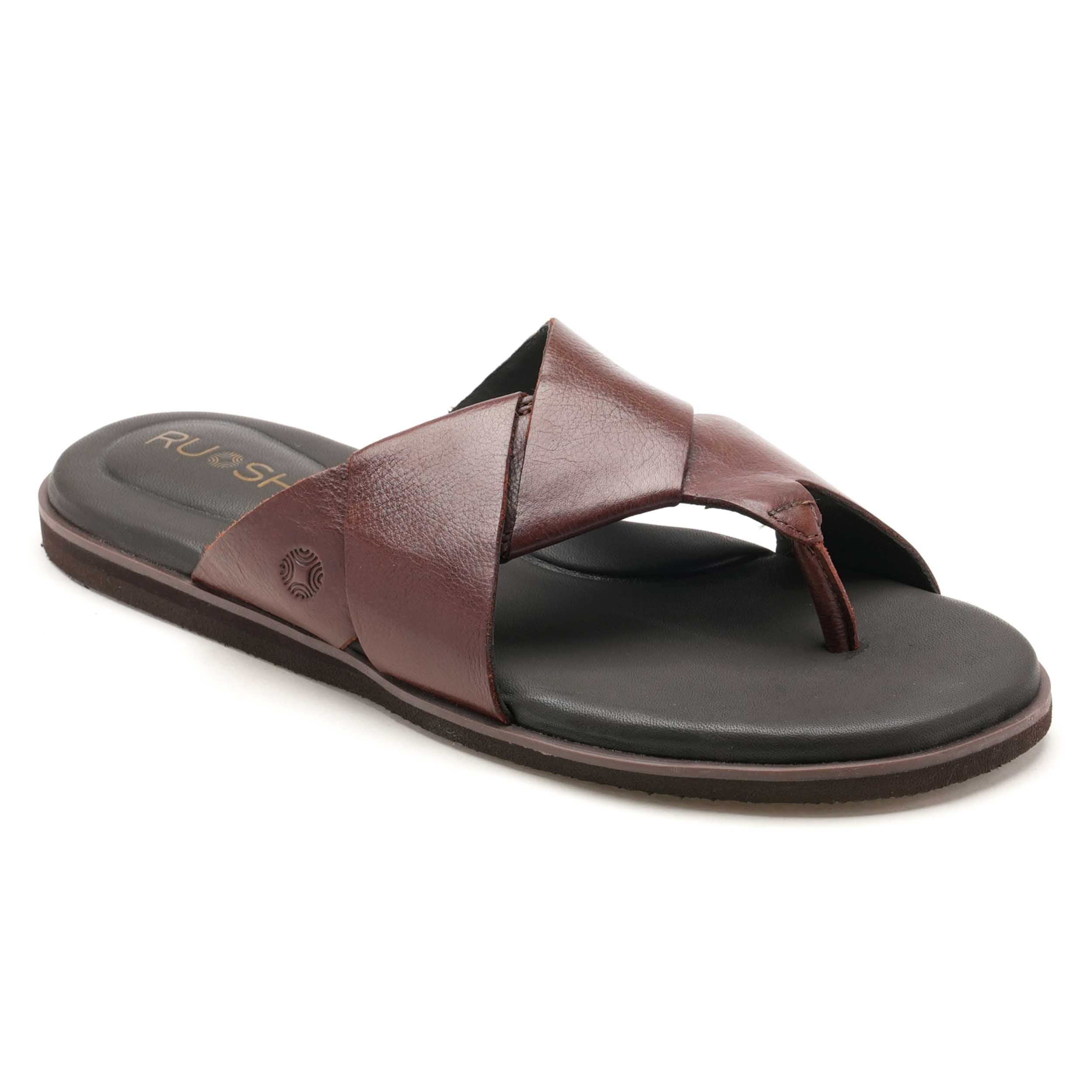 The Rubio Ruosh Men Tan Slipper