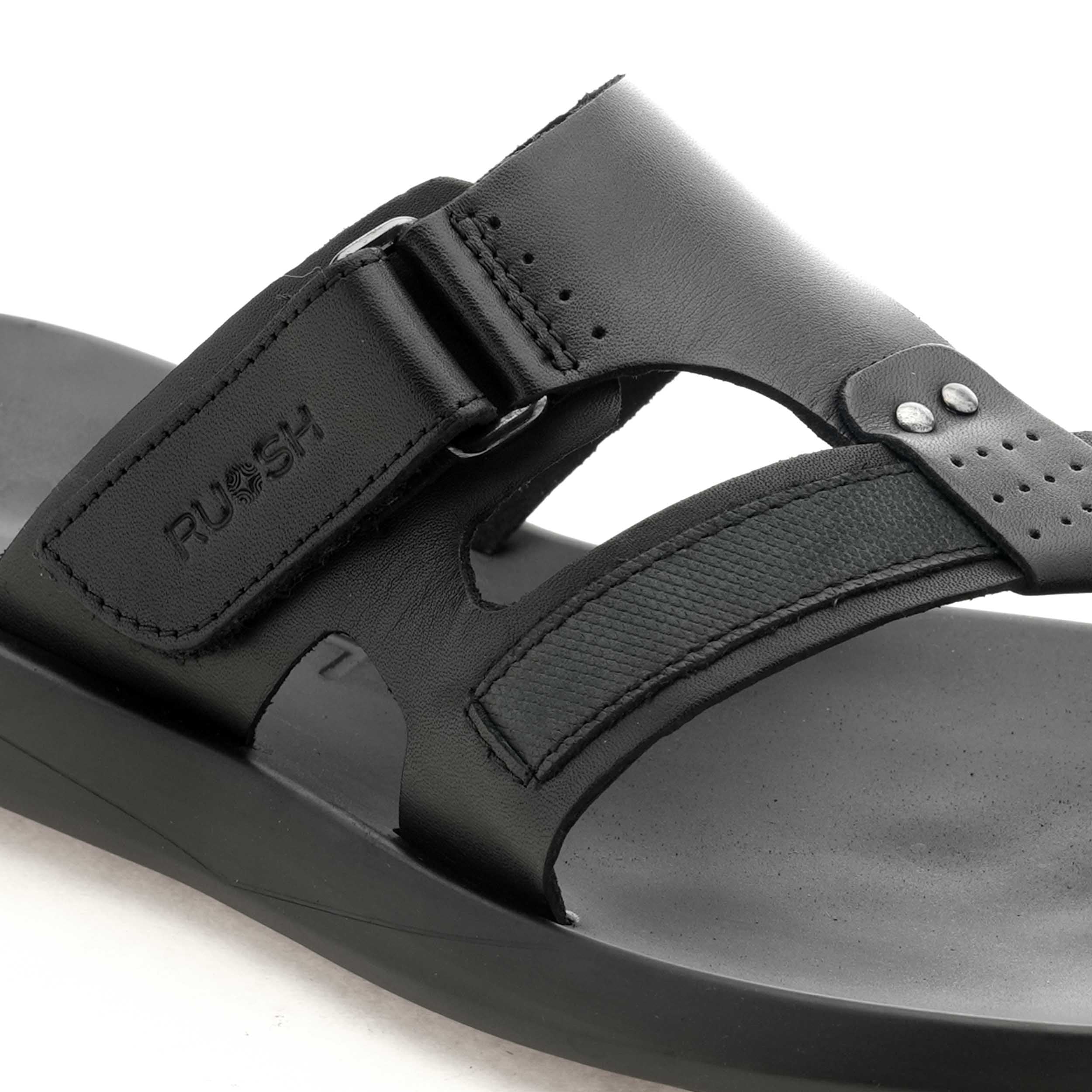 The Meg Black Men Casual Slipper Ruosh