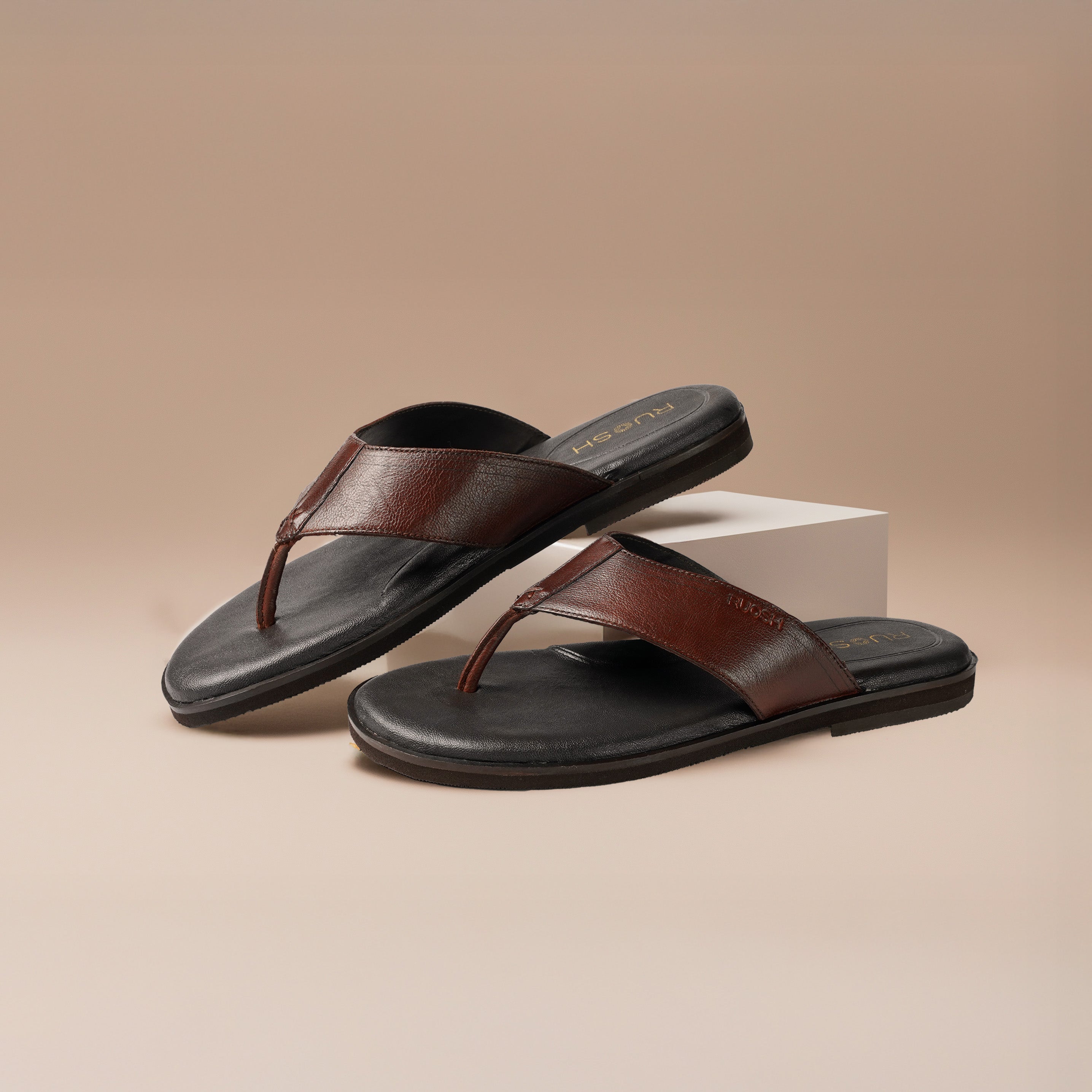 Aerop Ruosh Men Brown Sandals