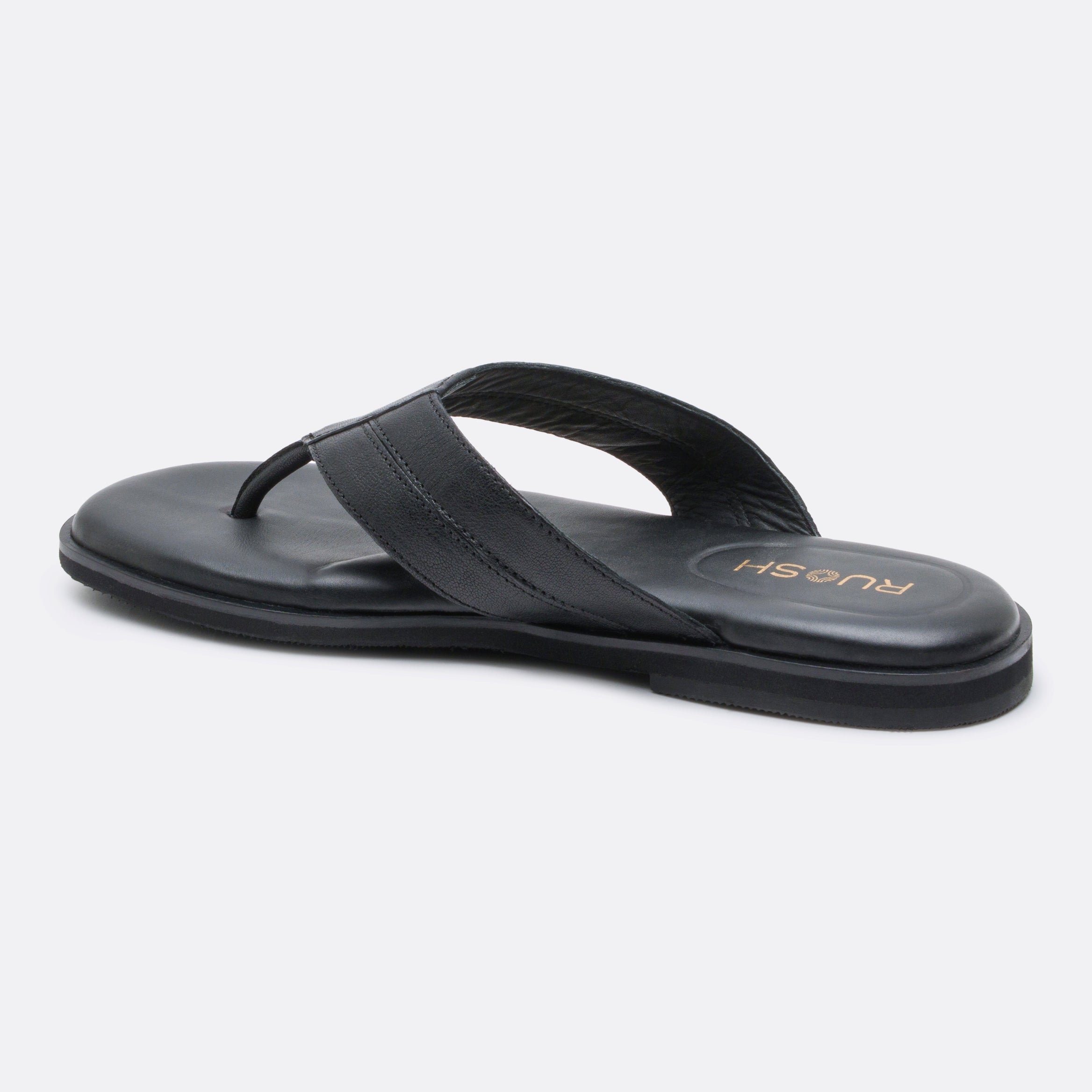 Onyxp Ruosh Men Black Sandals