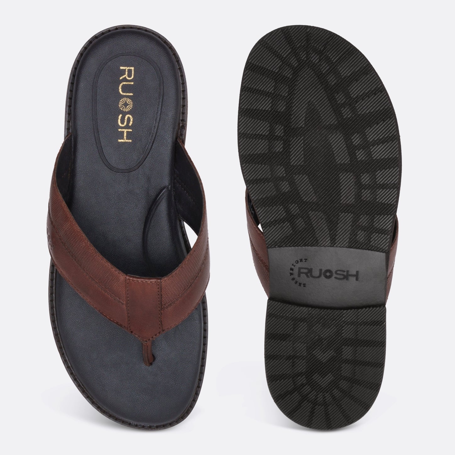 Onyxp Ruosh Men Brown Sandals