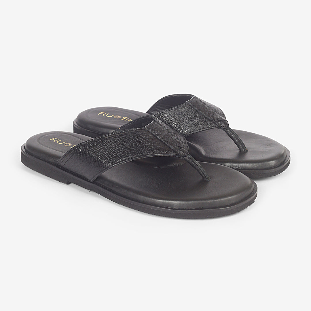 Aerop Ruosh Men Black Sandals