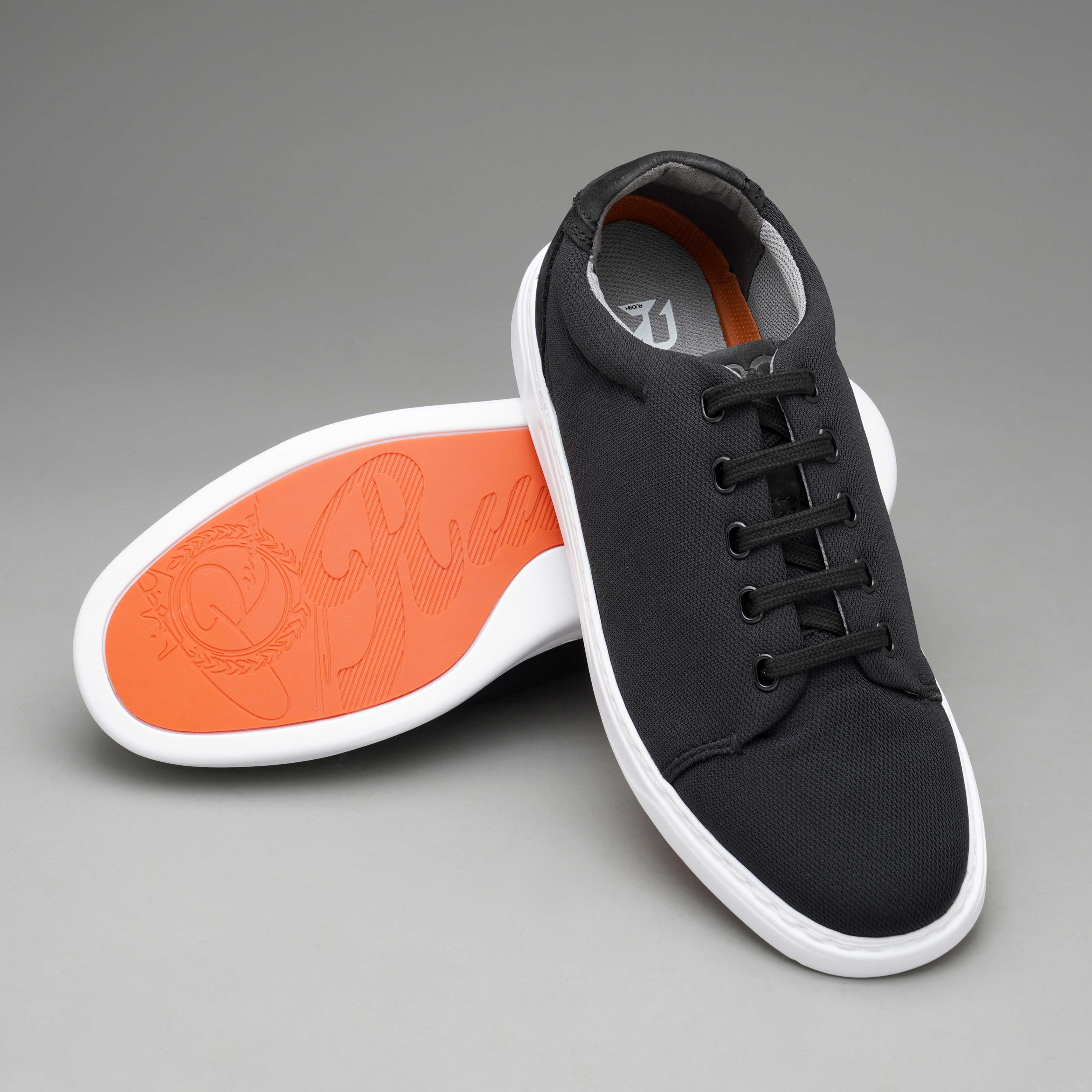 The Ruth Ruosh Men Black Casual Sneaker
