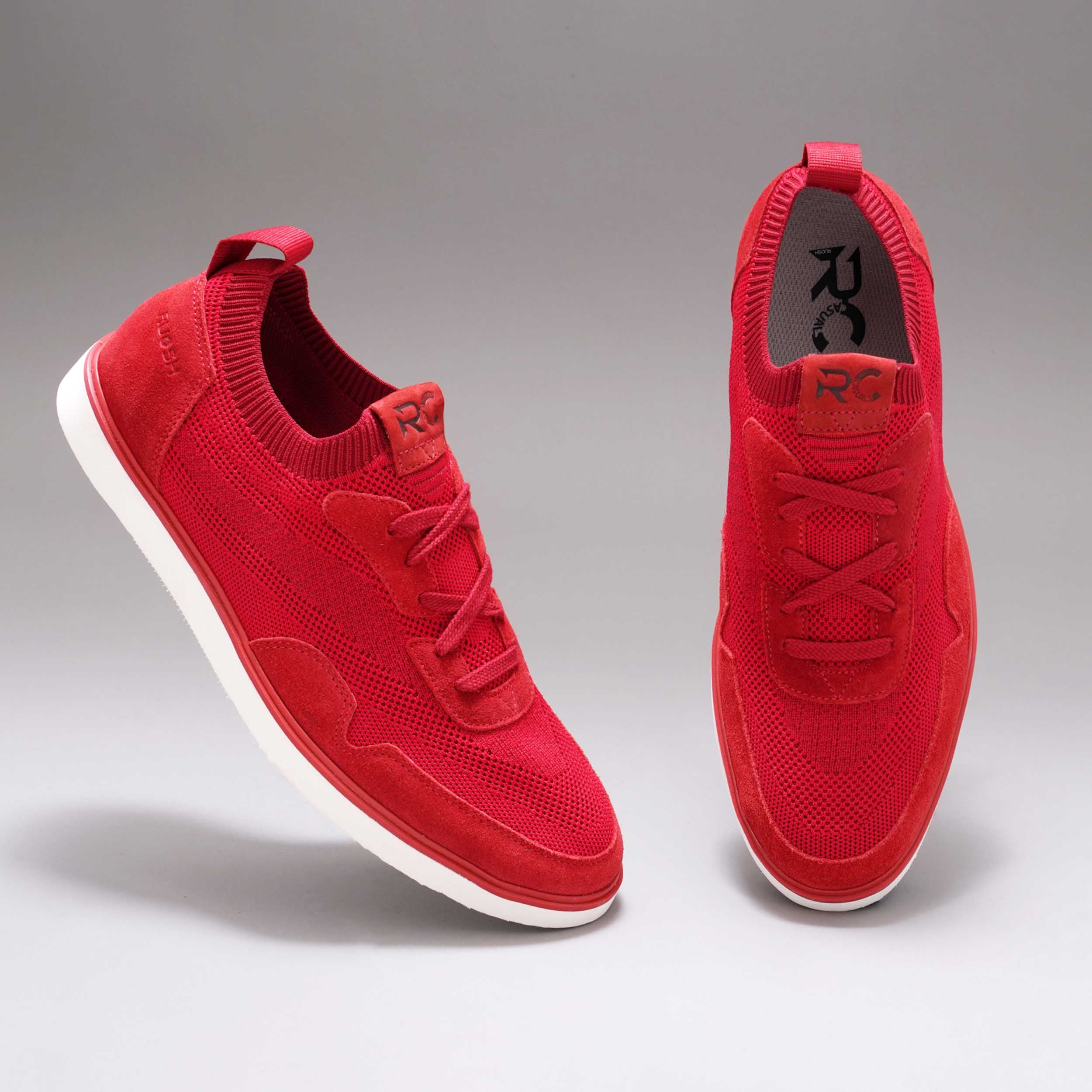 The Gladwin Ruosh Men Red Casual Sneaker