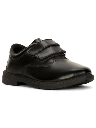 Bata Kids' Unisex Black Velcro School Shoes - Black