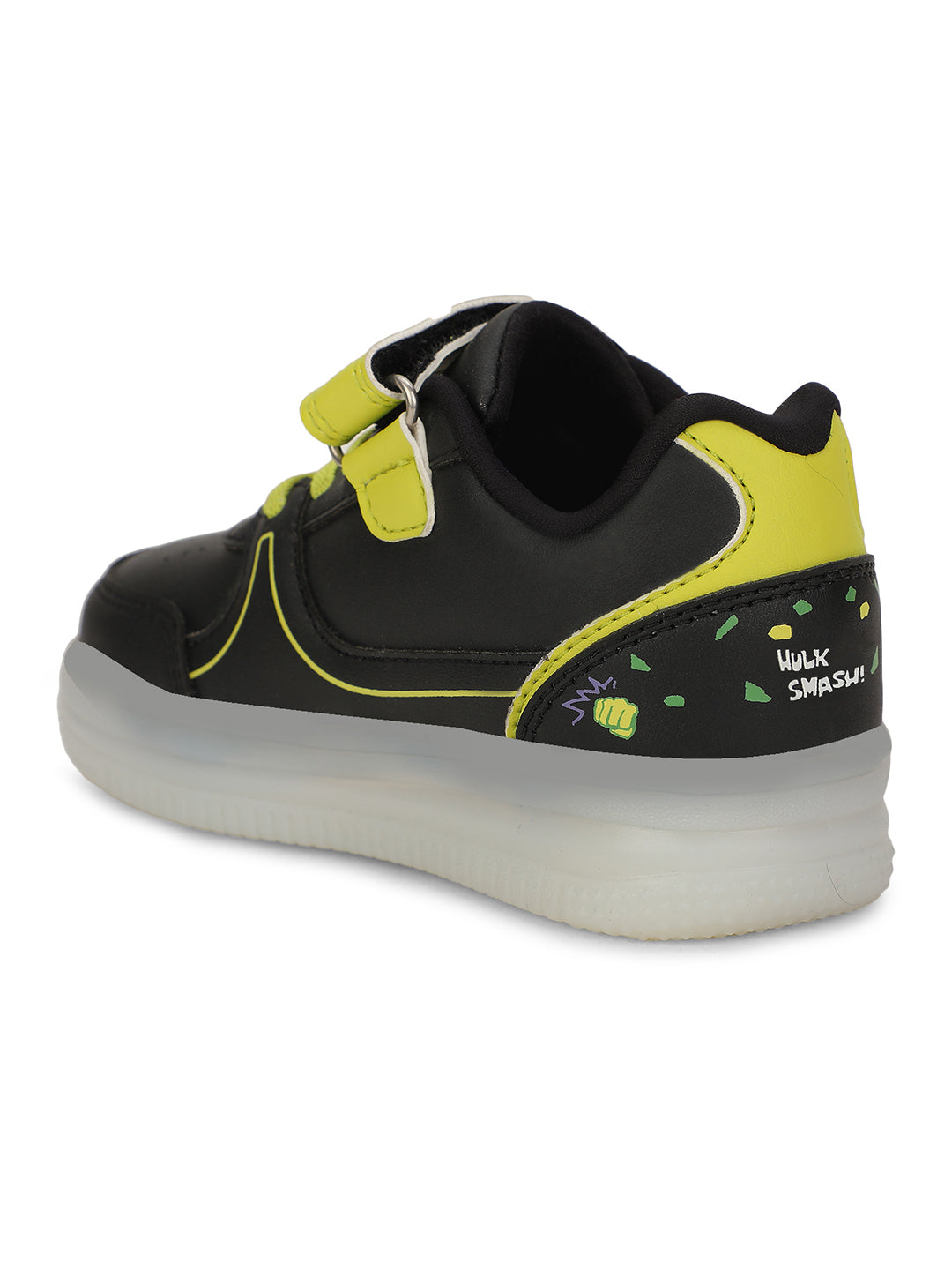 Bubblegummers Boys Casual Velcro Strap Shoes - Light Green - View 3