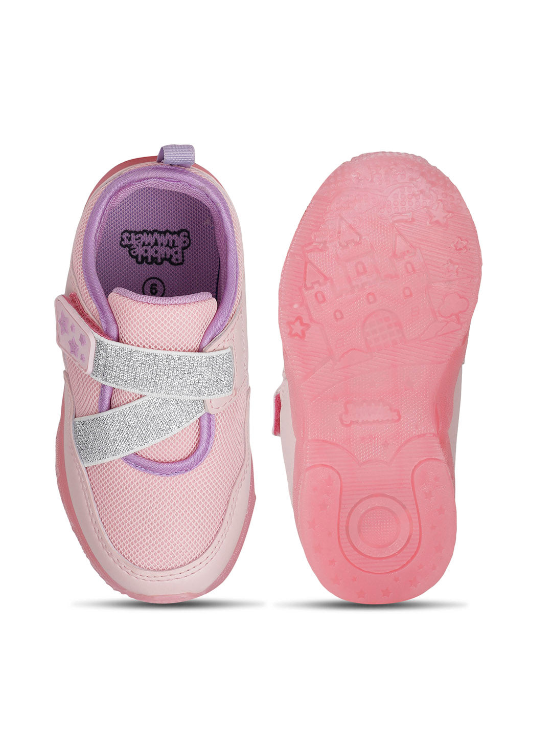 Bubblegummers Girls Casual Slip-on Shoes - Pink - View 4