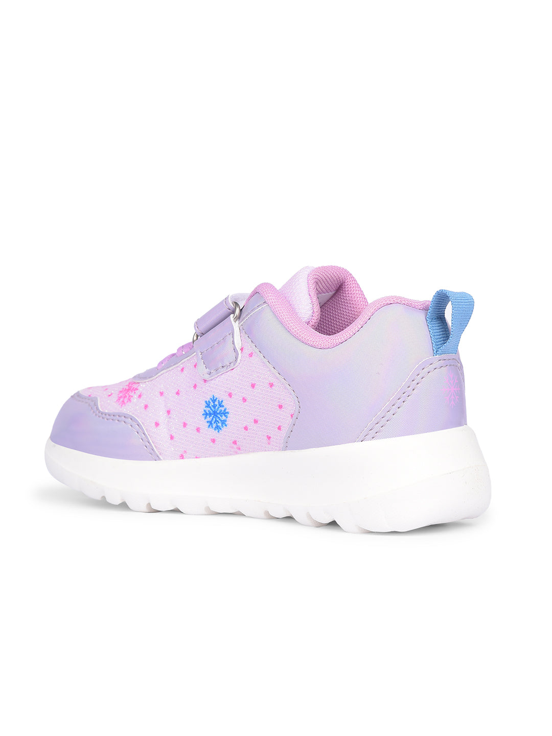 Bubblegummers Girls Casual Velcro Strap Shoes - Pink - View 3