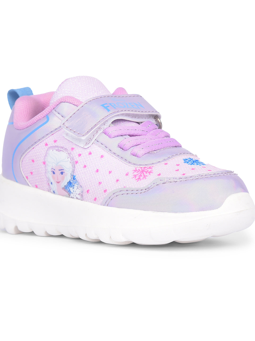 Bubblegummers Girls Casual Velcro Strap Shoes - Pink - View 5