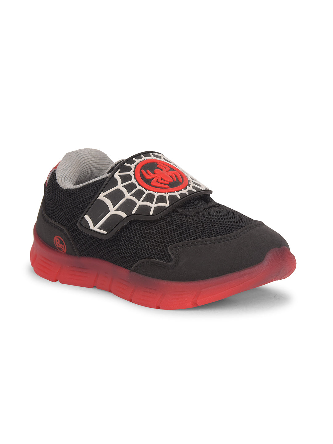 Bubblegummers Boy's Black Casual Velcro Strap Shoes - Black - View 1