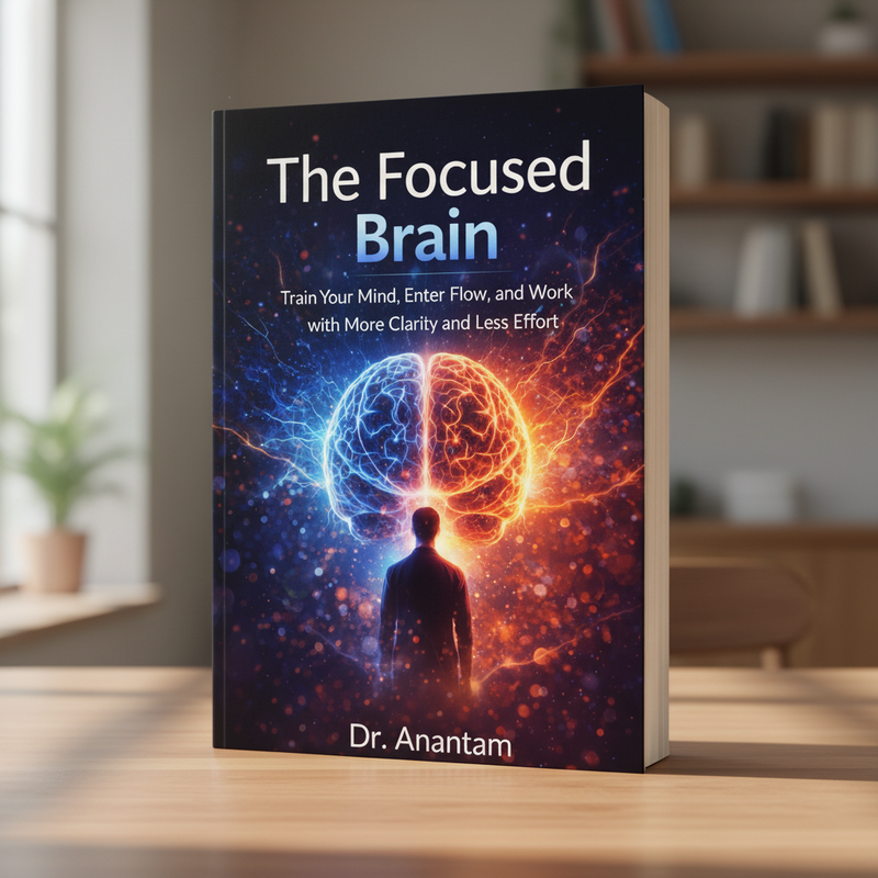 The Focused Brain - Train Your Mind, Enter Flow, and Work with More Clarity and Less Effort (Instant ebook) HalfPe