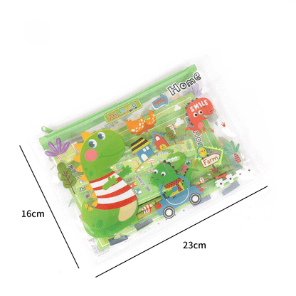 8 in 1 mini stationery combo set for Toddlers / kids - HalfPe