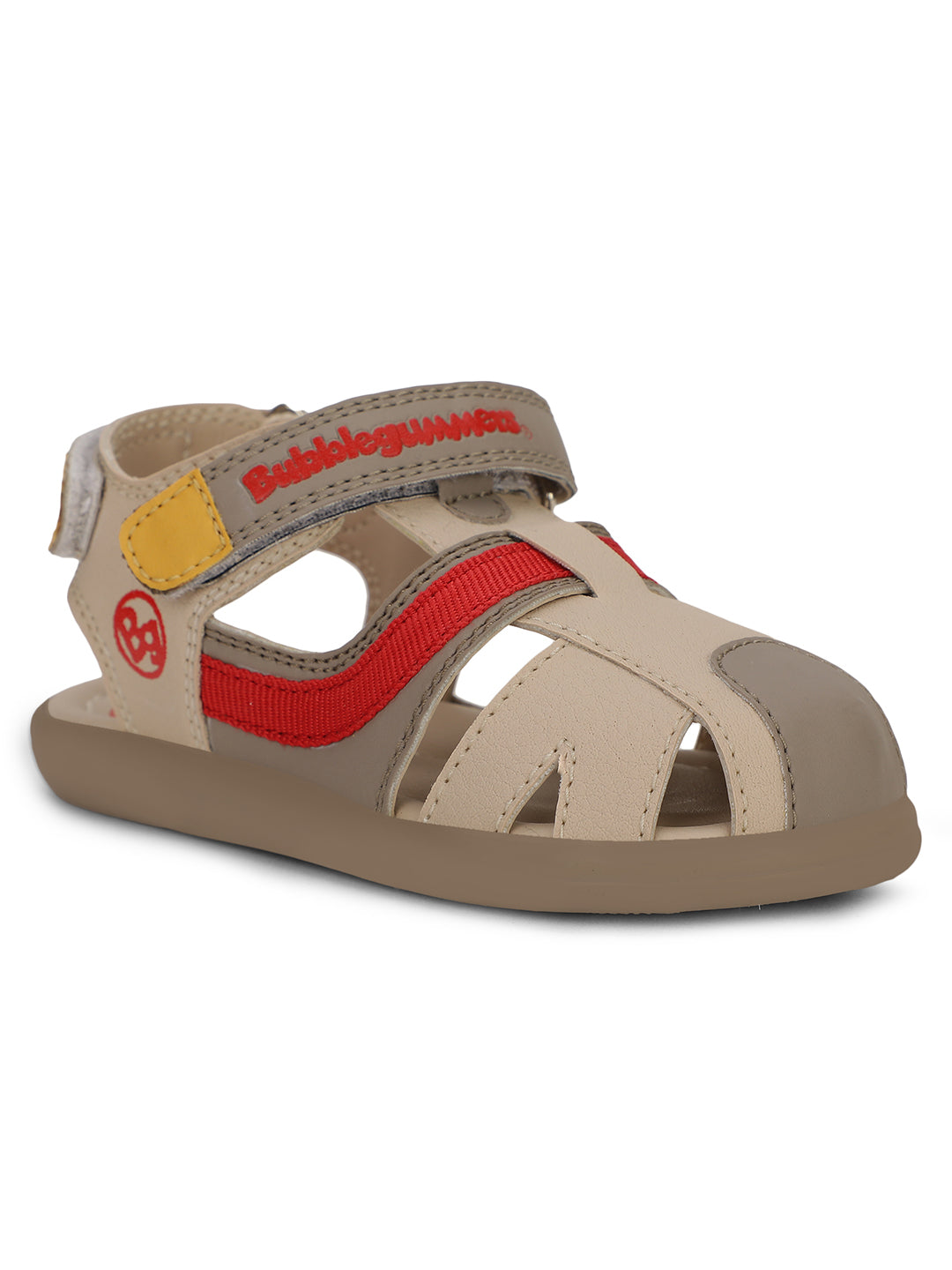 Bubblegummers Boys Casual Closed-toe Sandal - Beige - View 1
