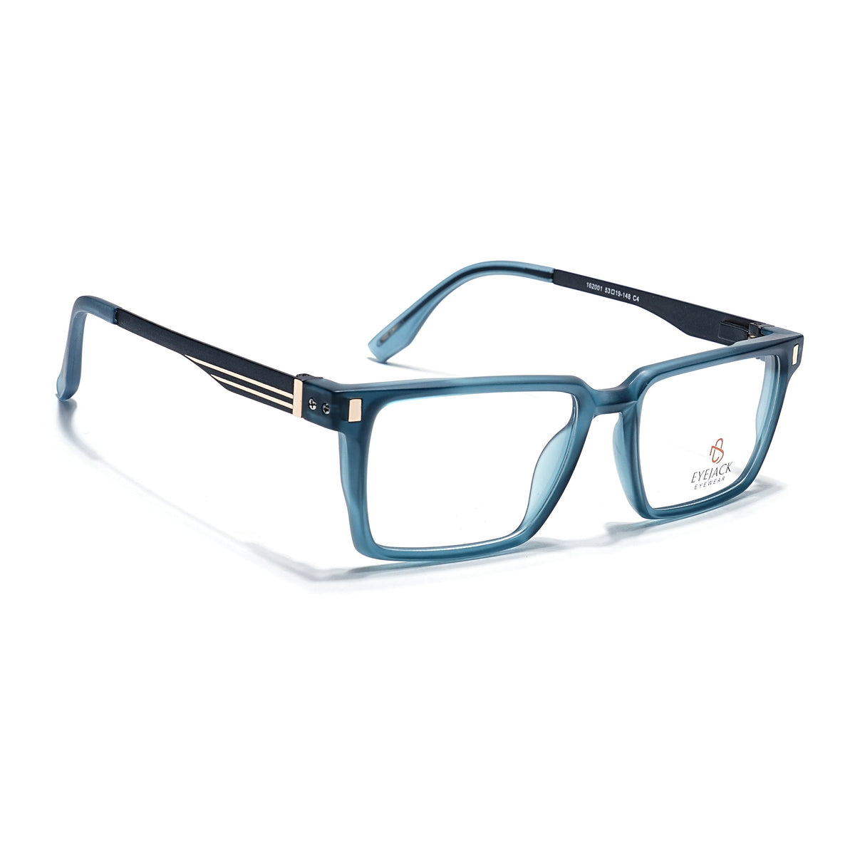 Eyejack Sea Green Rectangle Eyeglasses for Men and Women - Style 2443 - view 1