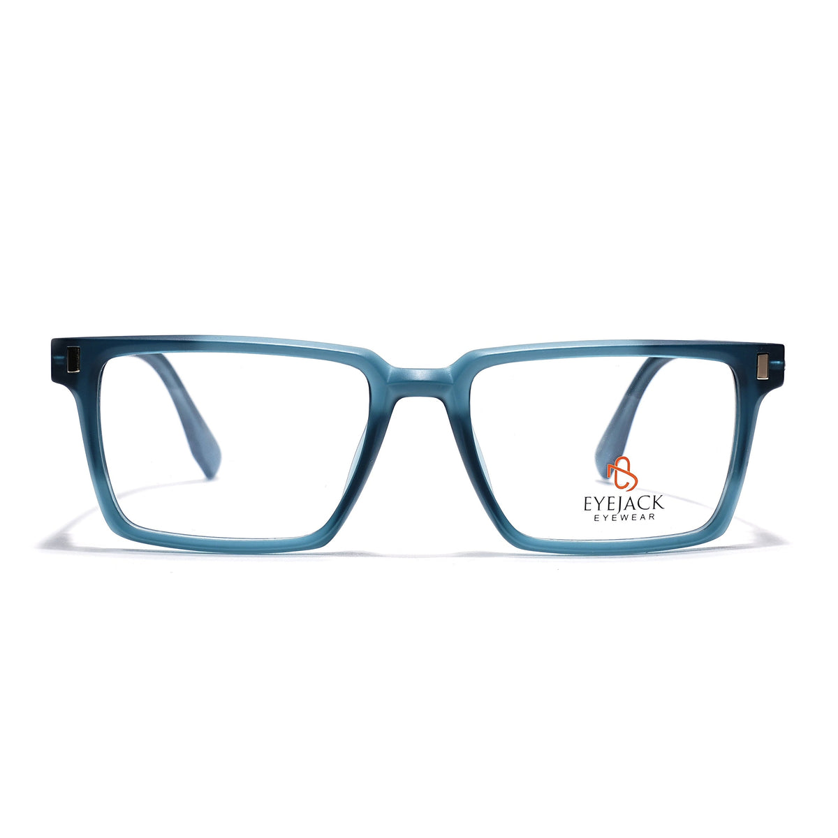 Eyejack Sea Green Rectangle Eyeglasses for Men and Women - Style 2443 - view 2