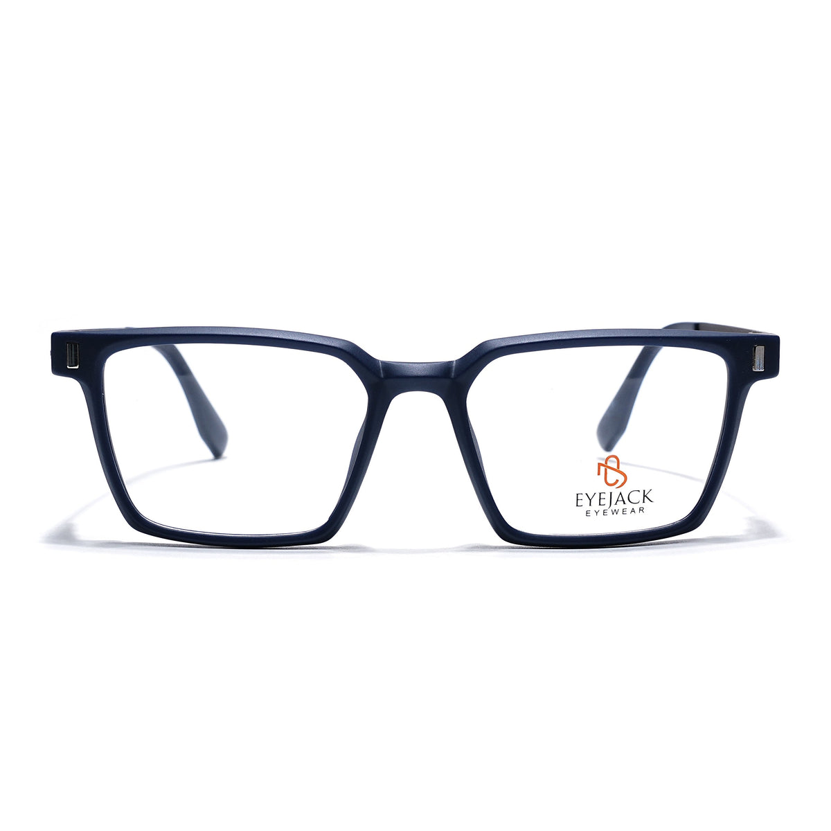 Eyejack Blue Rectangle Eyeglasses for Men and Women - Style 2454 - view 2