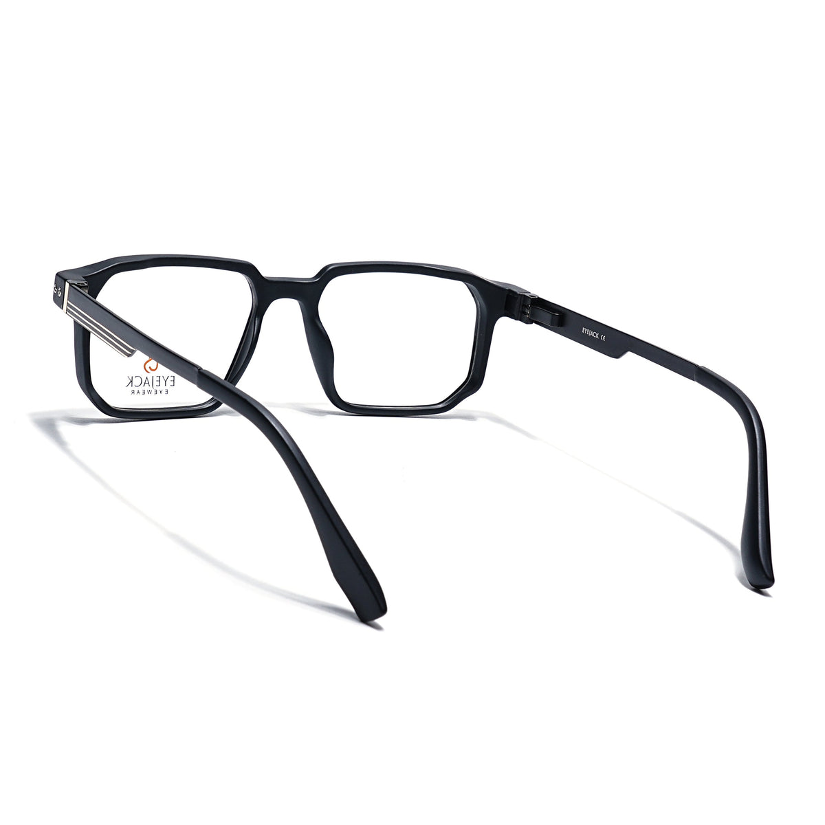 Eyejack Black Wayfarer Eyeglasses for Men and Women - Style 2460 - view 4