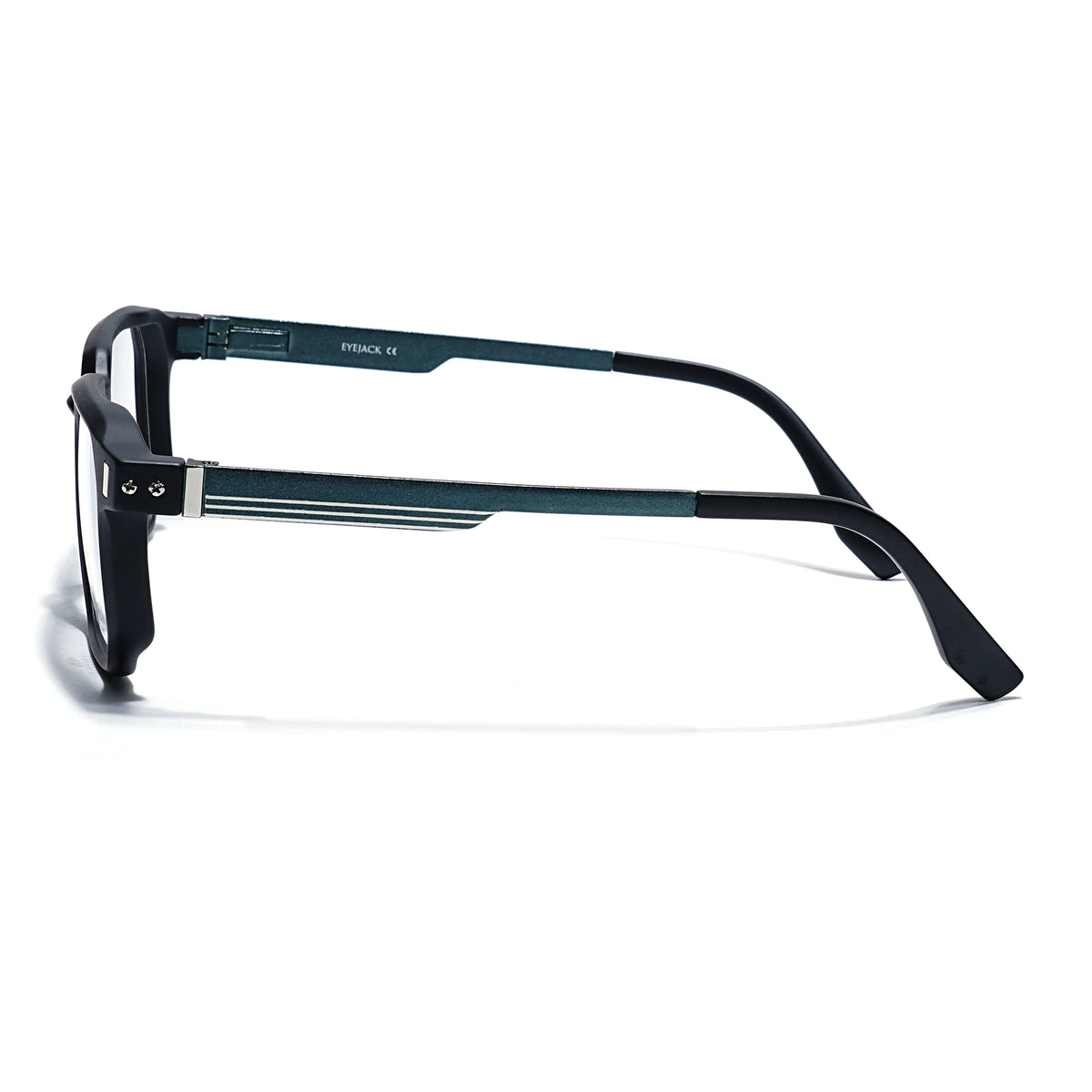 Eyejack Black Wayfarer Eyeglasses for Men and Women - Style 2461 - view 5