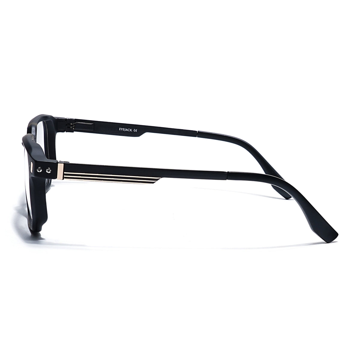 Eyejack Black & Brown Wayfarer Eyeglasses for Men and Women - Style 2462 - view 5