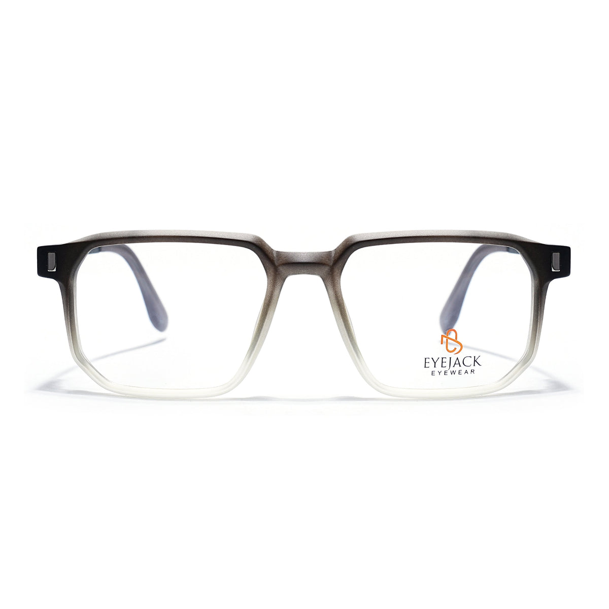 Eyejack Black & Grey Wayfarer Eyeglasses for Men and Women - Style 2464 - view 2