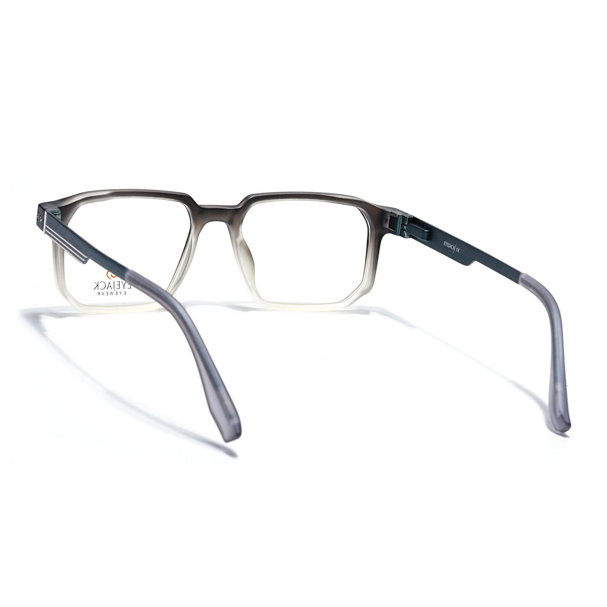 Eyejack Black & Grey Wayfarer Eyeglasses for Men and Women - Style 2464 - view 4