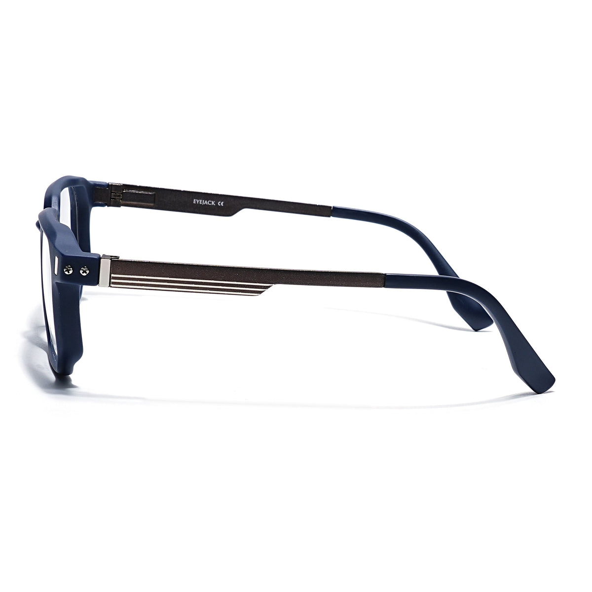 Eyejack Blue Wayfarer Eyeglasses for Men and Women - Style 2466 - view 5