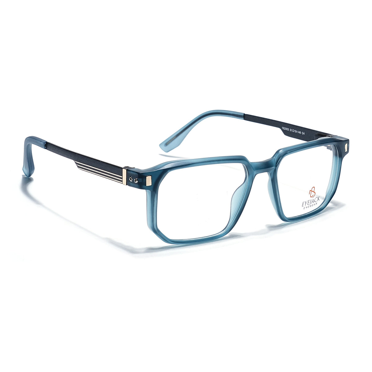 Eyejack Sea Green Wayfarer Eyeglasses for Men and Women - Style 2467 - view 1