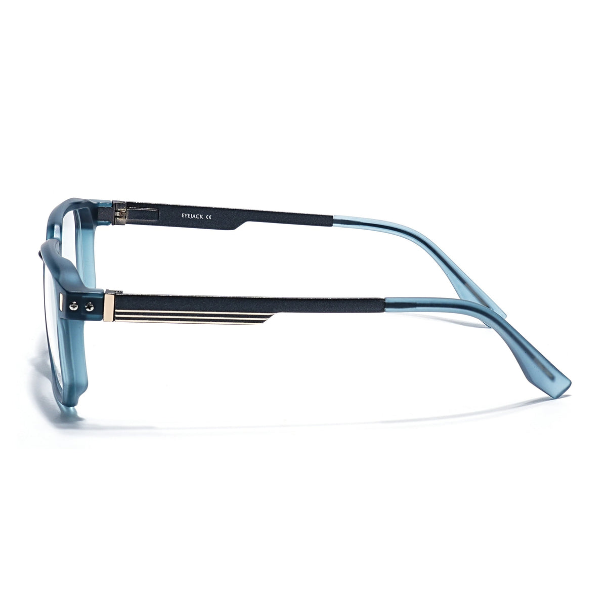 Eyejack Sea Green Wayfarer Eyeglasses for Men and Women - Style 2467 - view 5