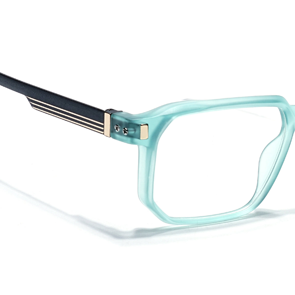 Eyejack Aqua Wayfarer Eyeglasses for Men and Women - view 3
