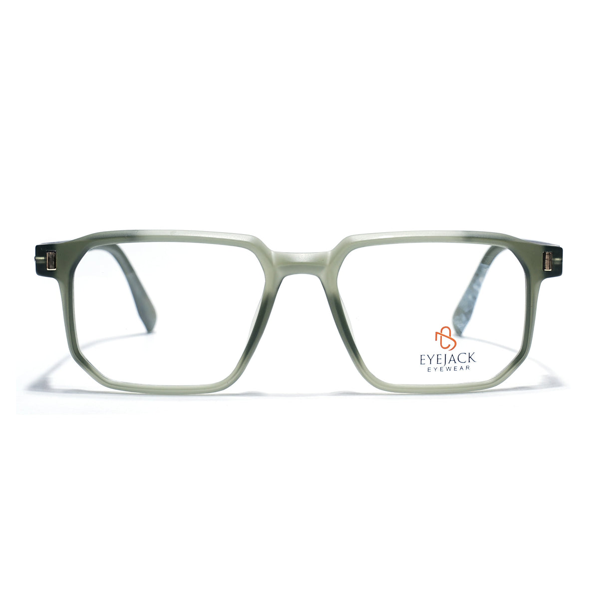 Eyejack Olive Wayfarer Eyeglasses for Men and Women - Style 2470 - view 2