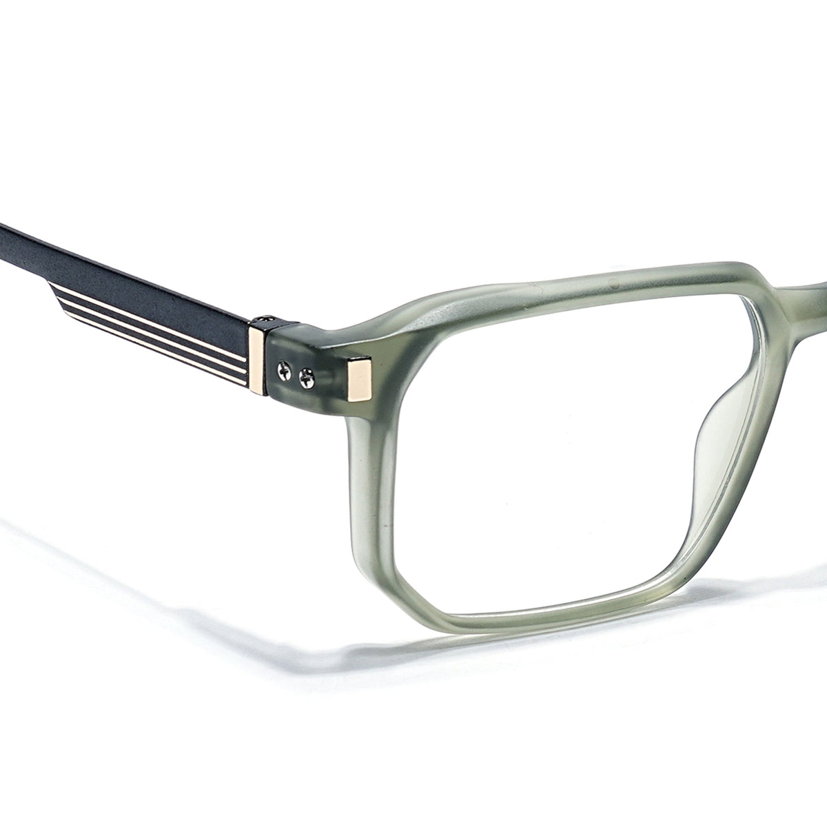 Eyejack Olive Wayfarer Eyeglasses for Men and Women - Style 2470 - view 3