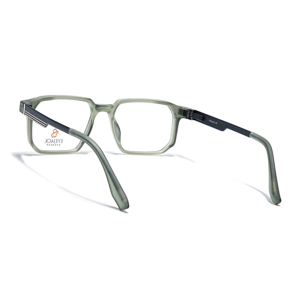 Eyejack Olive Wayfarer Eyeglasses for Men and Women - Style 2470 - view 4