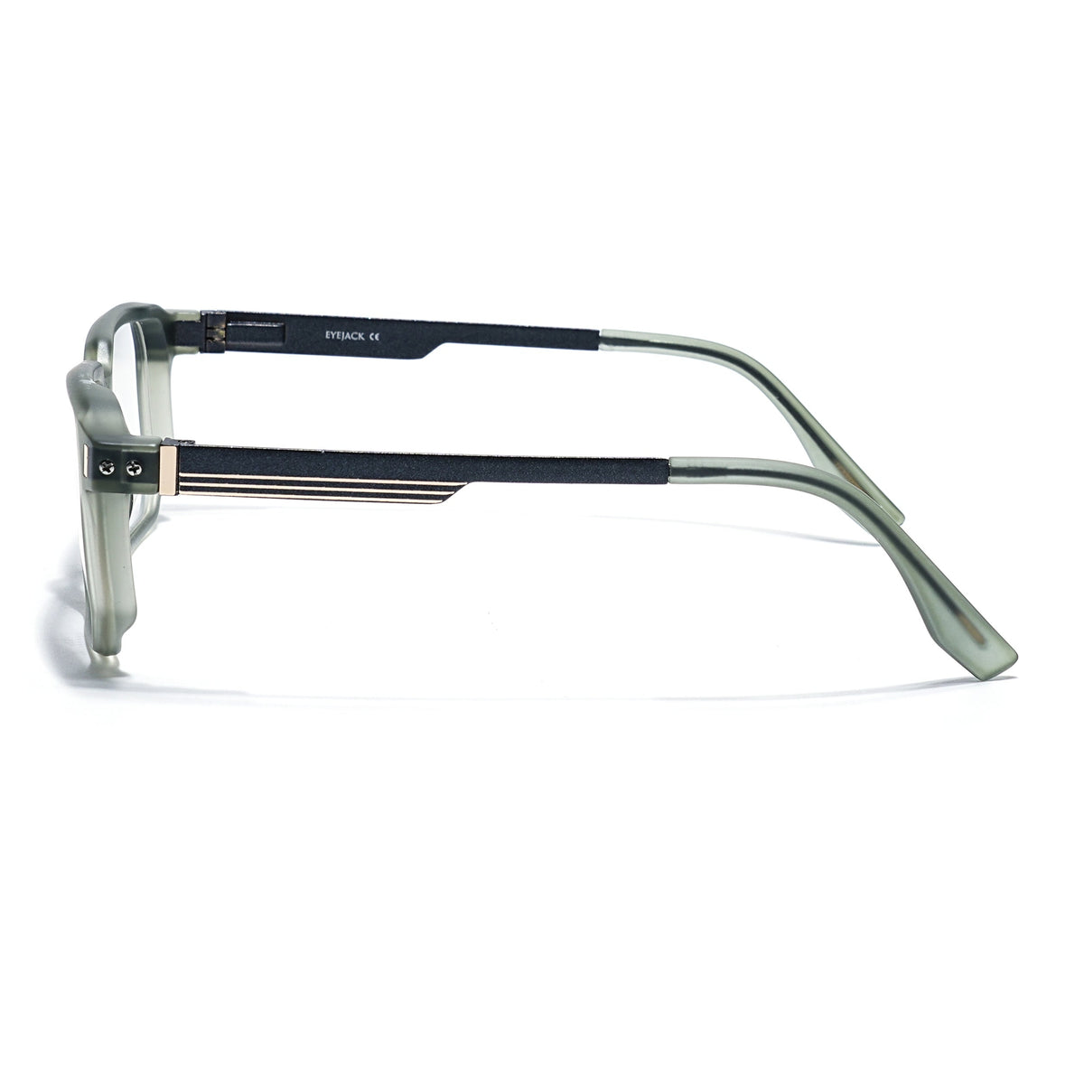 Eyejack Olive Wayfarer Eyeglasses for Men and Women - Style 2470 - view 5