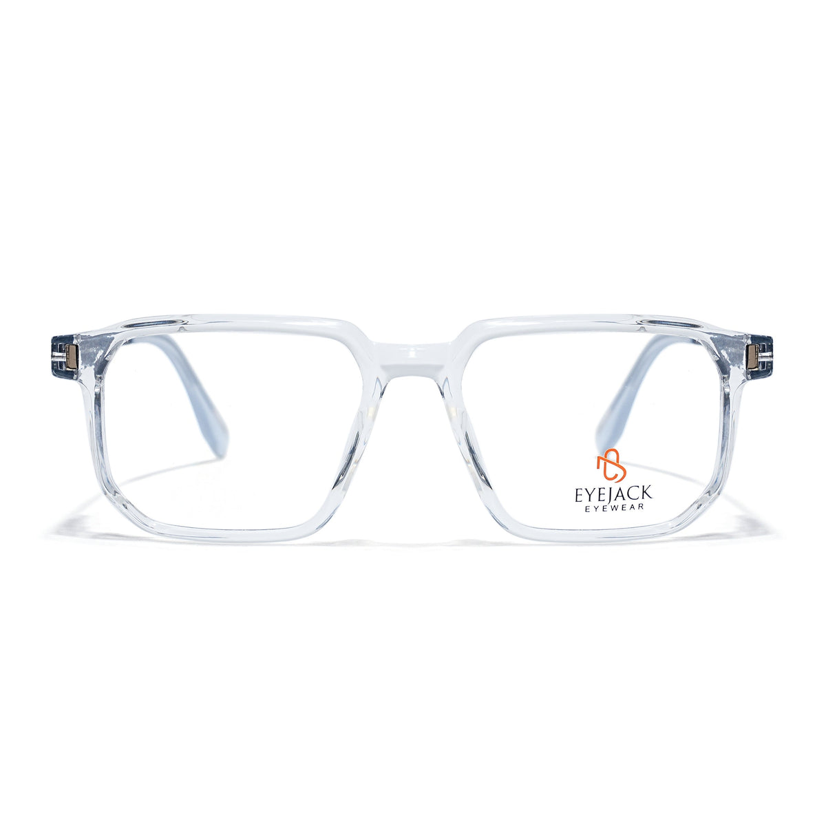 Eyejack Transparent Wayfarer Eyeglasses for Men and Women - Style 2471 - view 2