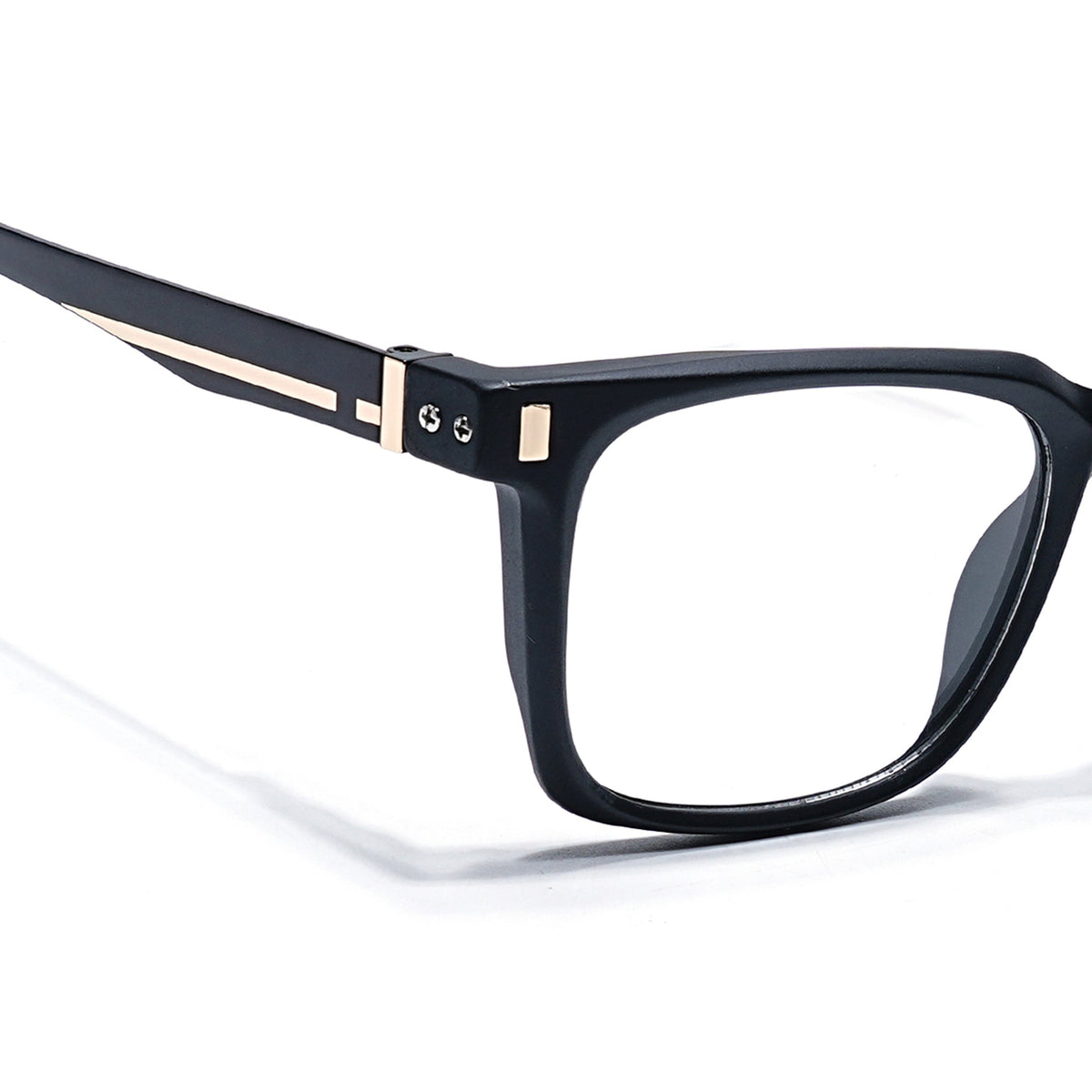 Eyejack Black Wayfarer Eyeglasses for Men and Women - Style 2472 - view 3
