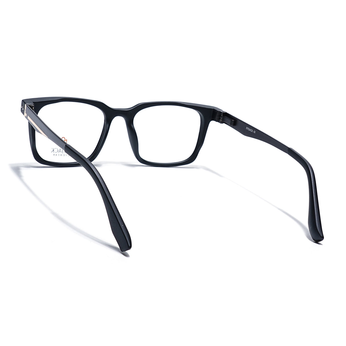 Eyejack Black Wayfarer Eyeglasses for Men and Women - Style 2472 - view 4