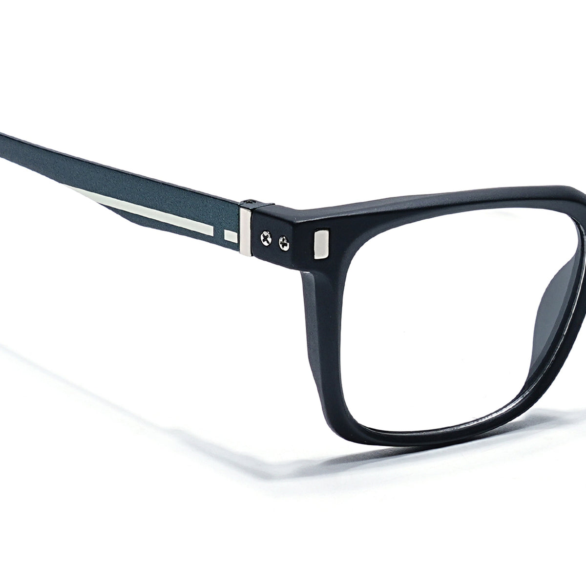Eyejack Black Wayfarer Eyeglasses for Men and Women - Style 2473 - view 3
