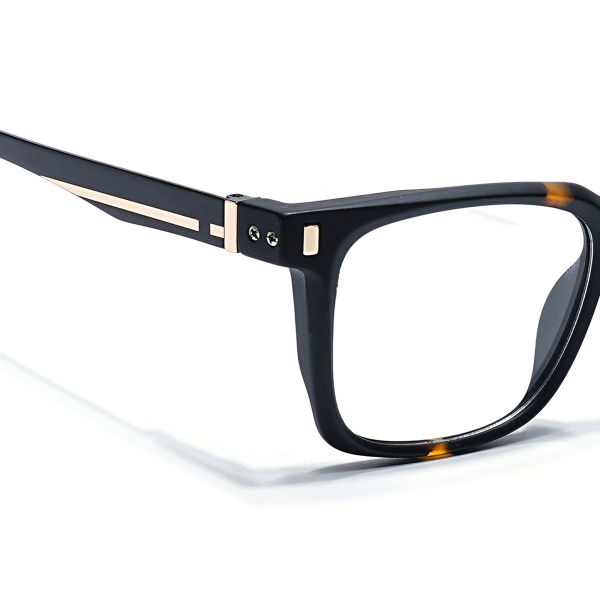Eyejack Black & Brown Wayfarer Eyeglasses for Men and Women - Style 2474 - view 3